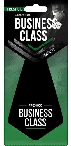Freshco ароматизатор картонный PBCL16 Business Class Lacoste