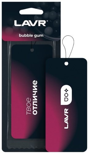 LAVR ароматизатор картонный Ln1772 Bubble Gum