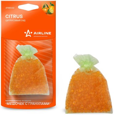 AIRLINE ароматизатор пластиковый AFME032 цитрусовый сад