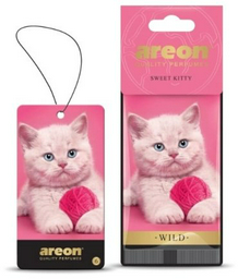 AREON ароматизатор картонный AW06 WILD Sweet Kitty