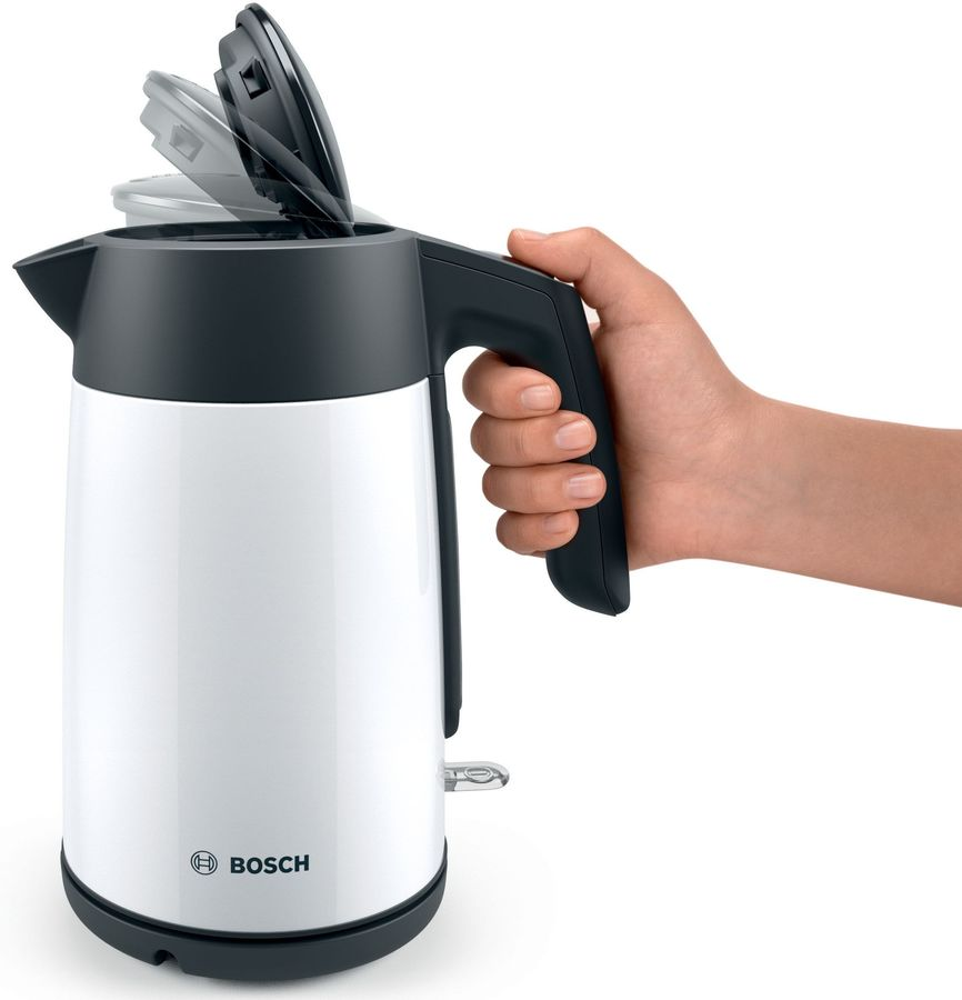 Электрочайник Bosch TWK7L461 1.7 л белый купить,NaN