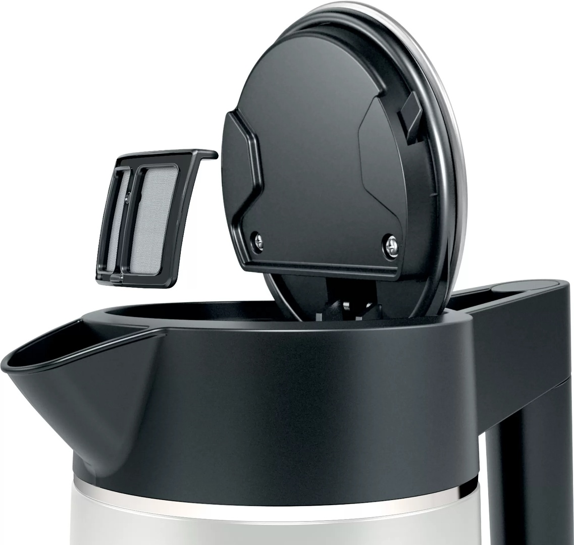 Электрочайник Bosch TWK5P471 1.7 л черно-белый купить,0