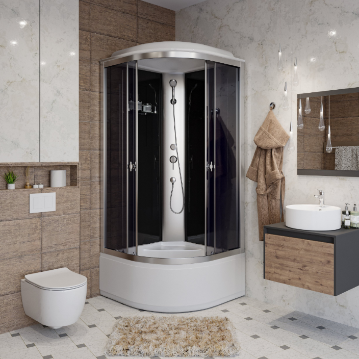 Душевая кабина Niagara Eco E80/40/TN 80х80х215см