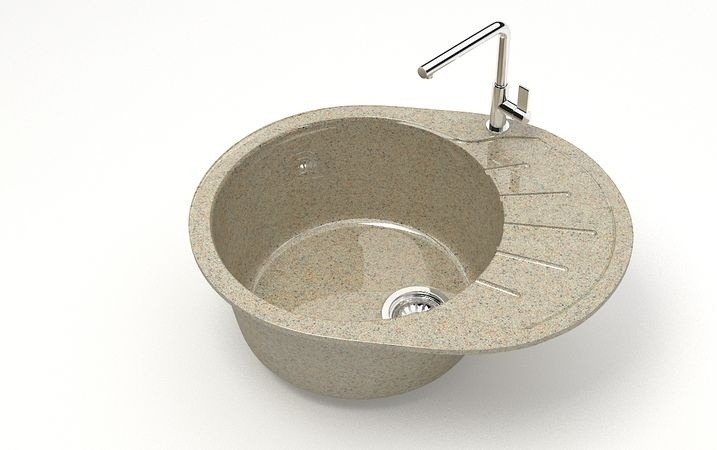 Мойка для кухни Marrbaxx 10/Q5 57.5x44x21.5см бежевый