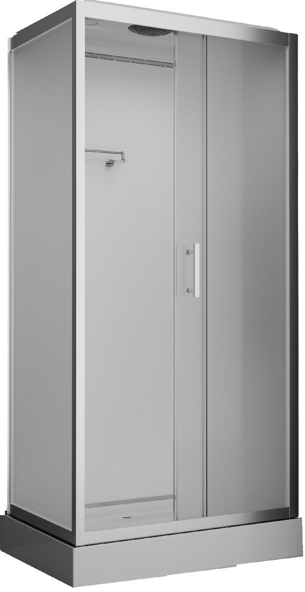 Душевая кабина ODA-8801 Р 120х80х215см