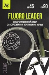 Монтаж VN tackle Fluoro Leader 45lb 90см