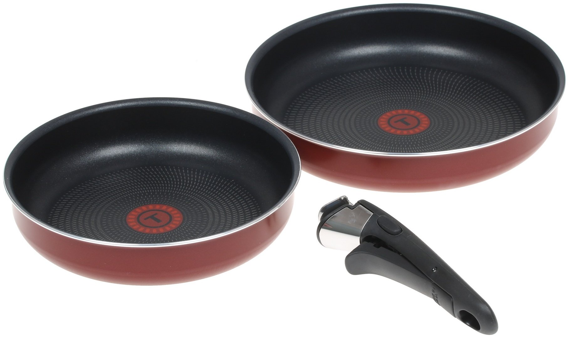 Tefal набор сковородок 04175810 алюминий 3 в 1