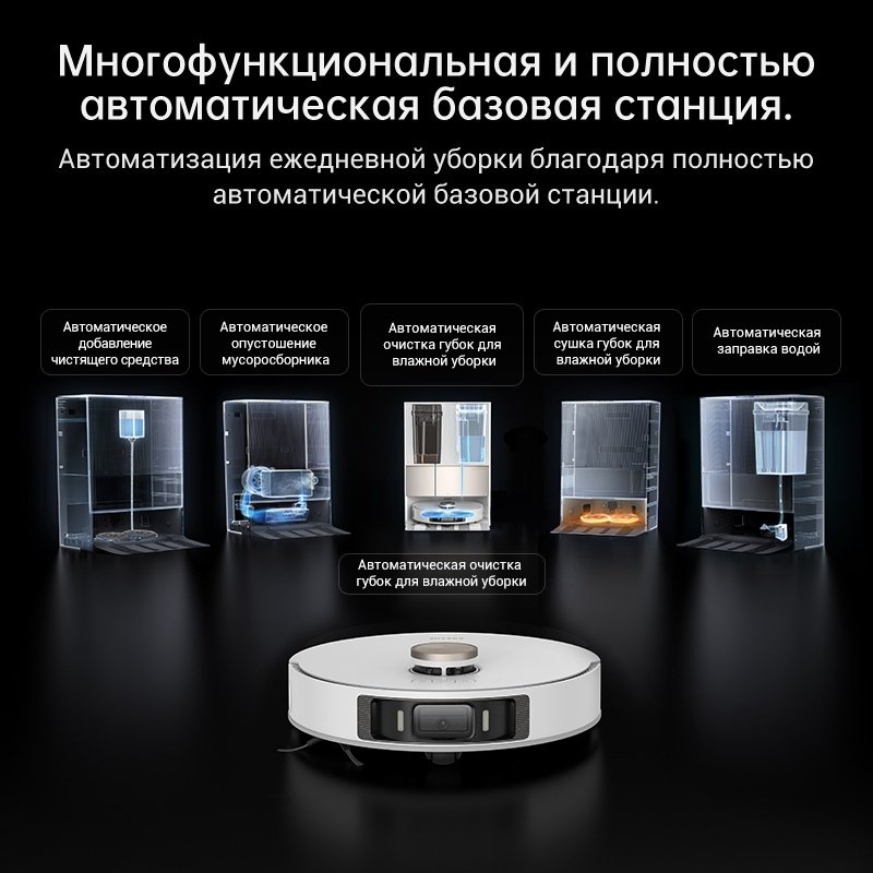 Робот-пылесос DREAME L20 Ultra Complete RLX41CE белый купить,NaN
