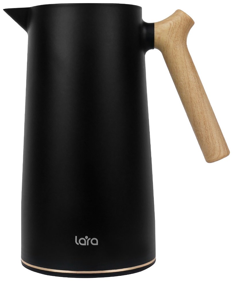 Термокувшин LARA LR04-84 1 л черный