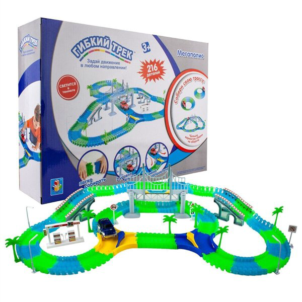 Трек 1toy   Мегаполис 216  деталей купить,NaN