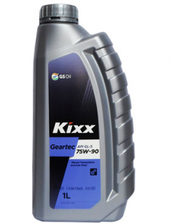 Трансмиссионное масло Kixx GEARTEC GL-5 75W90 1л