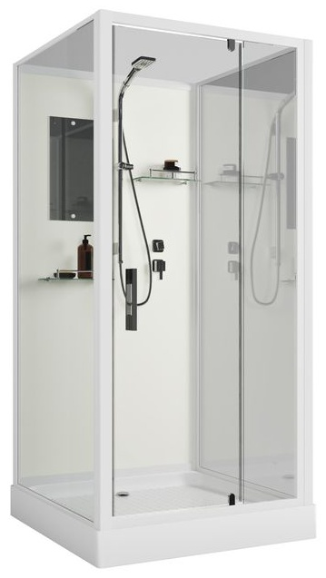 Душевая кабина Niagara Standart ST80/15Q/BK 80х80х200см