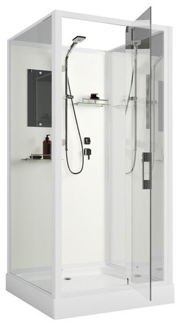 Душевая кабина Niagara Standart ST80/15Q/BK 80х80х200см