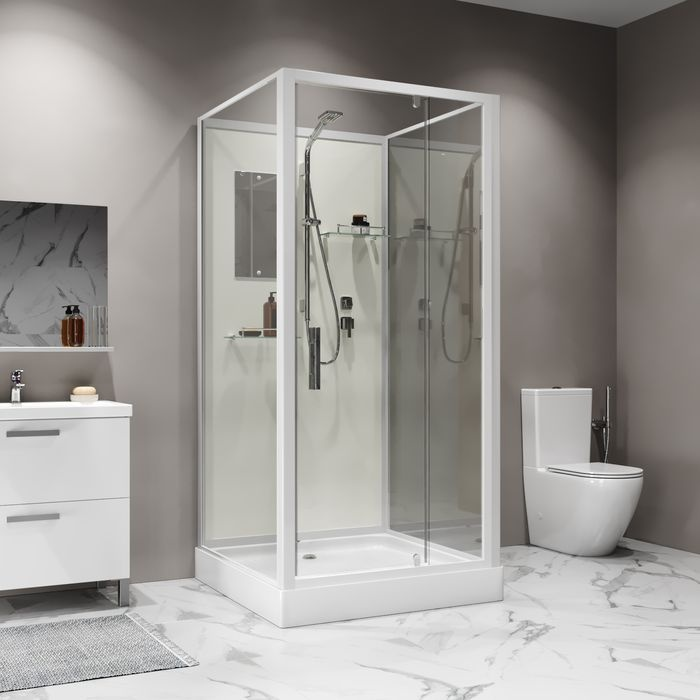 Душевая кабина Niagara Standart ST80/15Q/BK 80х80х200см