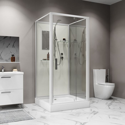 Душевая кабина Niagara Standart ST80/15Q/BK 80х80х200см