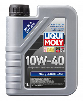 Моторное масло Liqui Moly LEICHTLAUF MOS2 10W40 1л купить,NaN