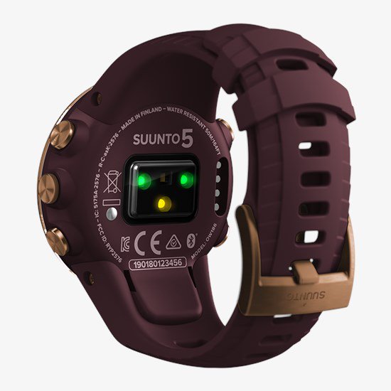Умные часы Suunto 5 Gen1 burgundy copper бордовые