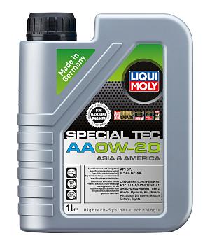 Моторное масло Liqui Moly SPECIAL AA 0W20 1л купить,NaN