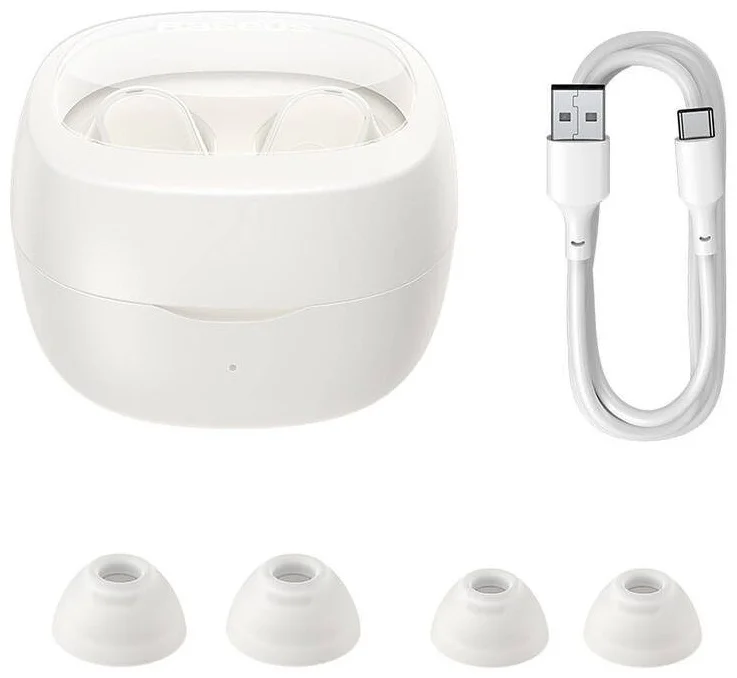 Наушники Xiaomi Baseus Bowie WM02 NGTW180002 White купить,0