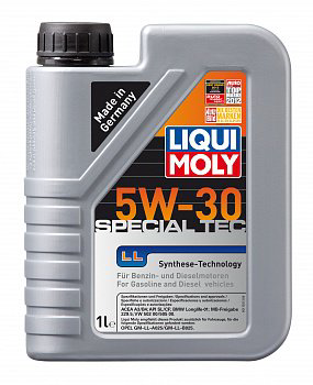 Моторное масло Liqui Moly SPECIAL LL 5W30 1л купить,NaN