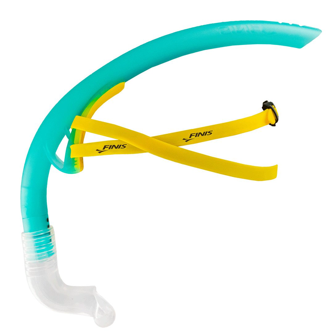 Трубка для плавания Finis Stability 328 teal бирюзовая купить,NaN