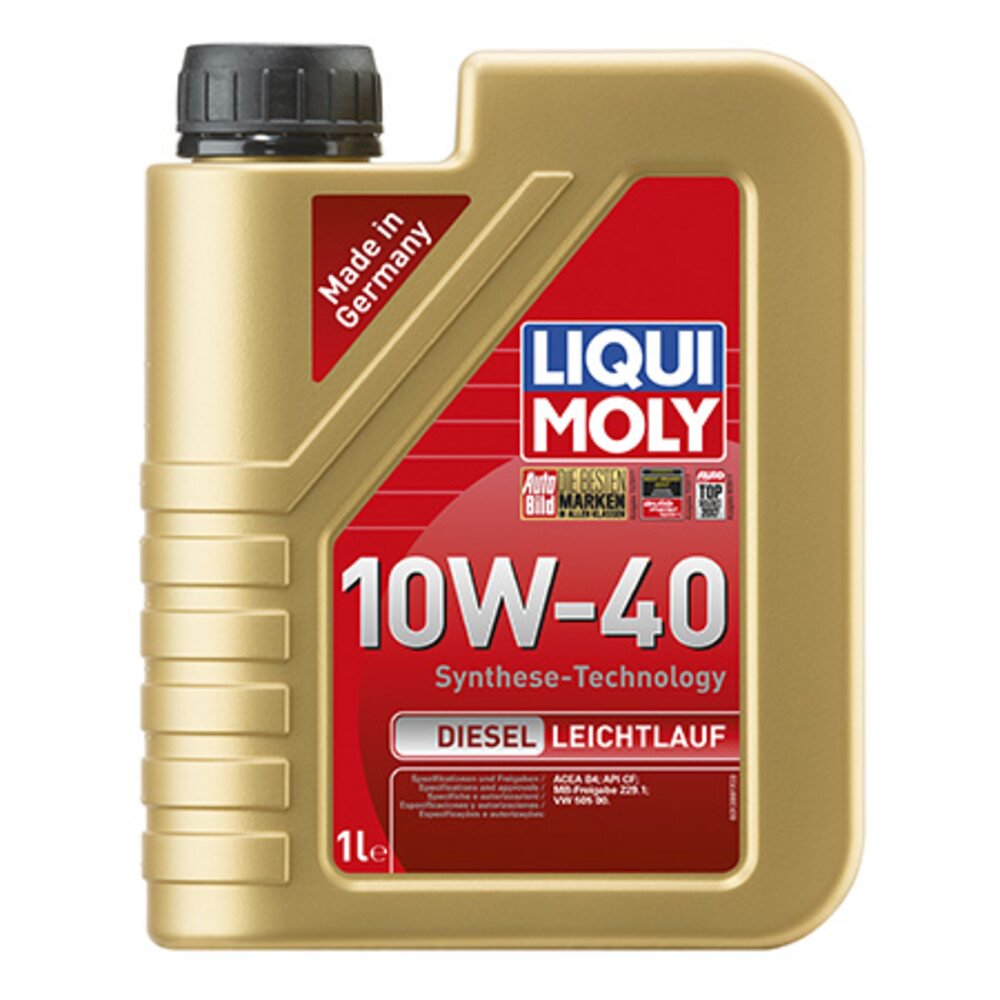 Моторное масло Liqui Moly LEICHTLAUF DIESEL 10W40 1л
