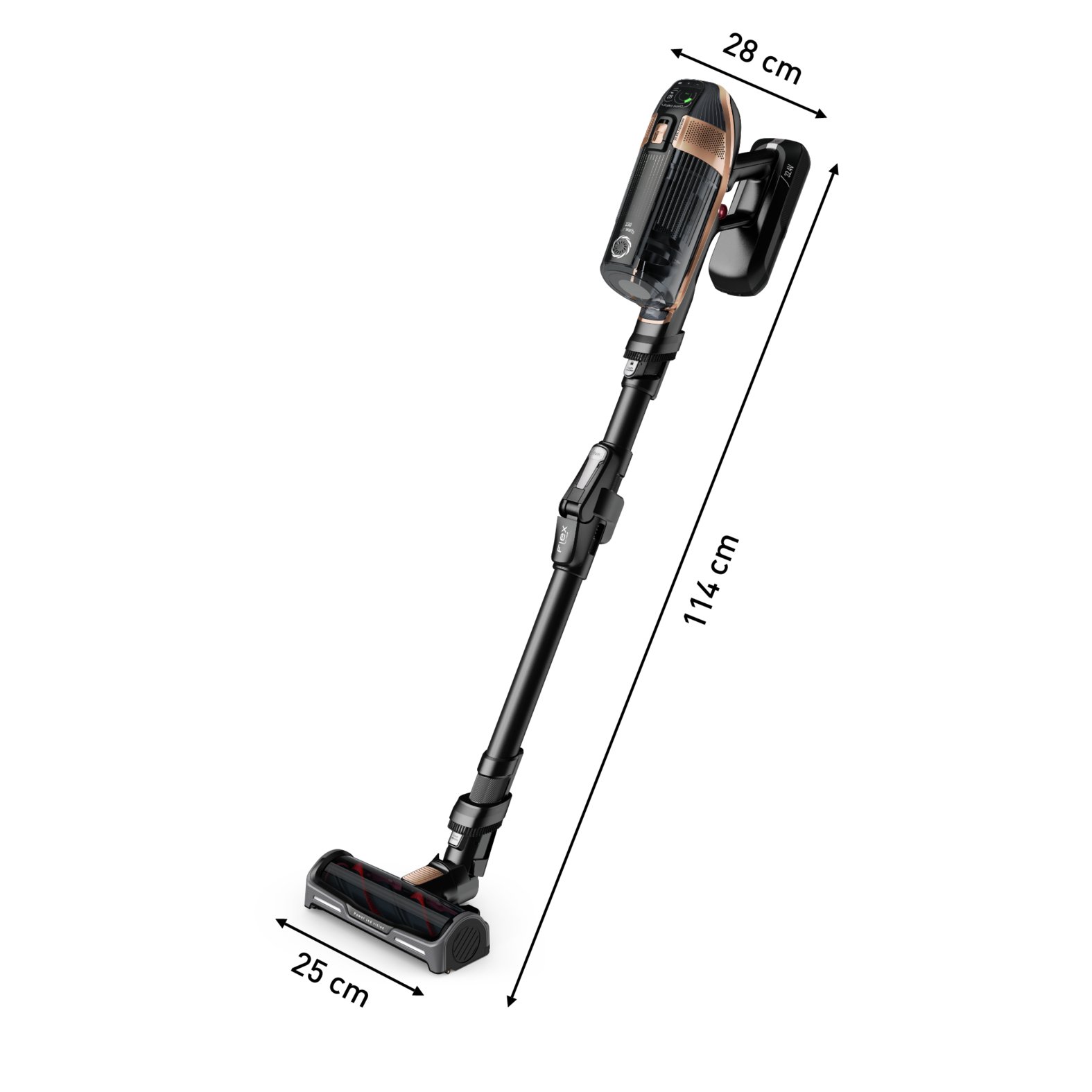 Пылесос Tefal X-Force Flex 15.60 TY99G1WO черный