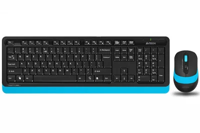 Клавиатура+мышь A4tech Fstyler FG1010S/Blue