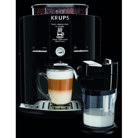 Кофемашина Krups Espresseria EA829810 черная купить,NaN