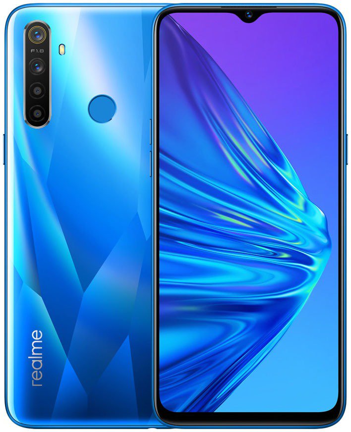 Смартфон Realme 5 64Gb Crystal Blue купить,NaN