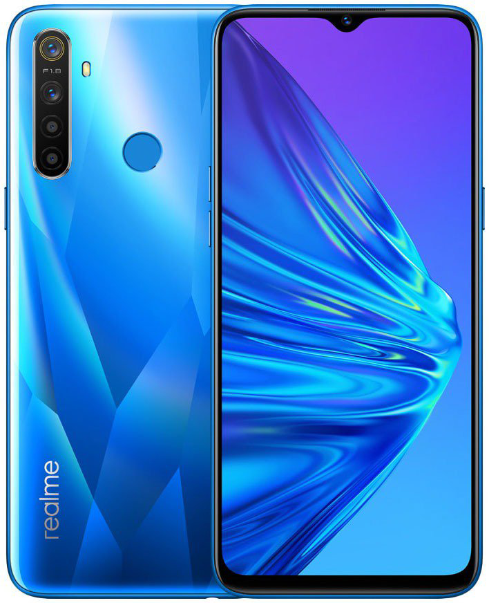 Смартфон Realme 5 64Gb Crystal Blue купить,NaN