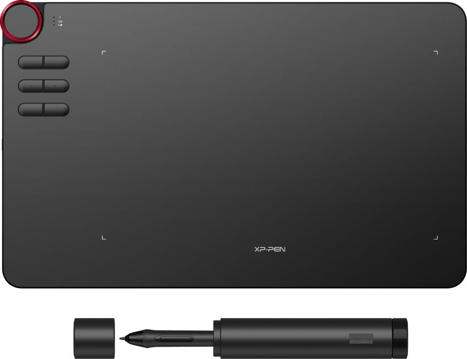 Графический планшет XP-Pen Deco 03 черный - ForteMarket Графический планшет XP-Pen Deco 03 черный купить,64296