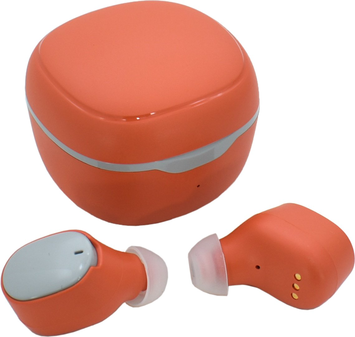 Наушники Ritmix RH-835BTH TWS оранжевые купить,NaN