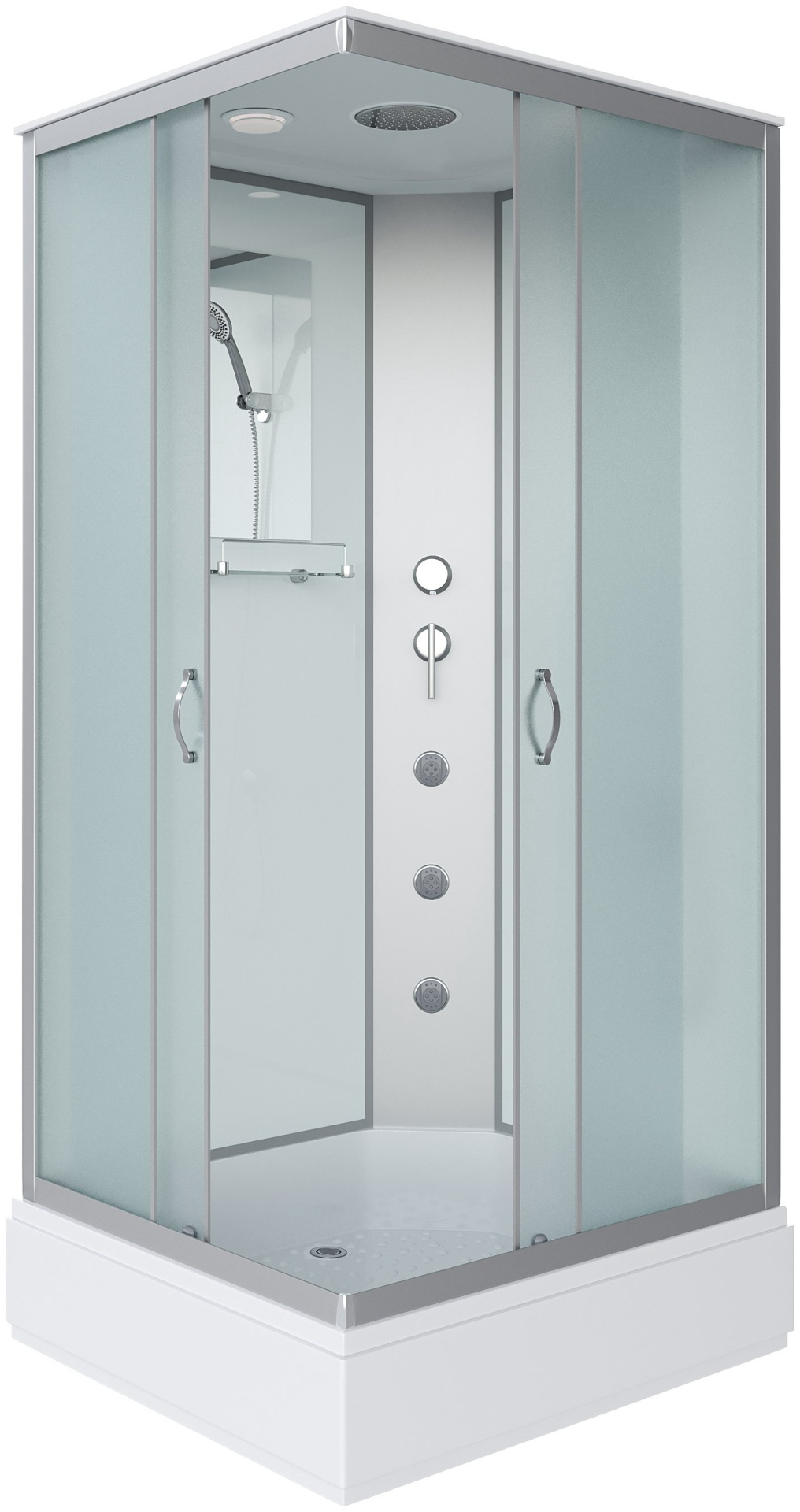 Кабина душевая Niagara NG-33984-14QG 90х80х215см серый купить,NaN