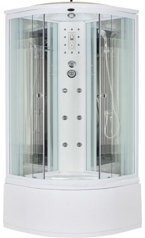 Кабина душевая Niagara NG-709-01N 100х100х220см белый купить,NaN