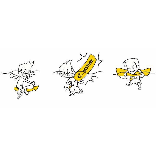 Спасательная подушка Restube Basic синяя