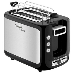 Тостер Tefal TT365031 черно-серебристый