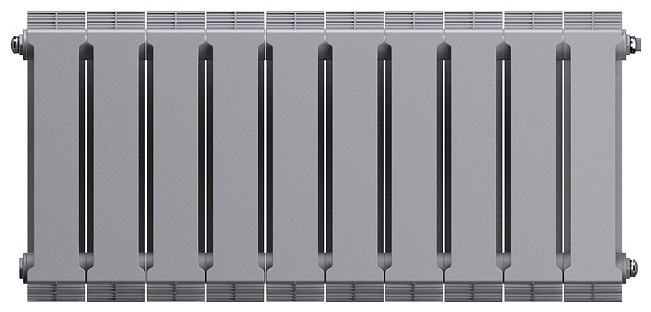 Радиатор биметаллический Royal Thermo PianoForte 300/Silver Satin серый купить,39990