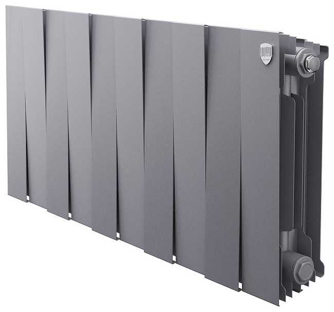 Радиатор биметаллический Royal Thermo PianoForte 300/Silver Satin серый купить,39990