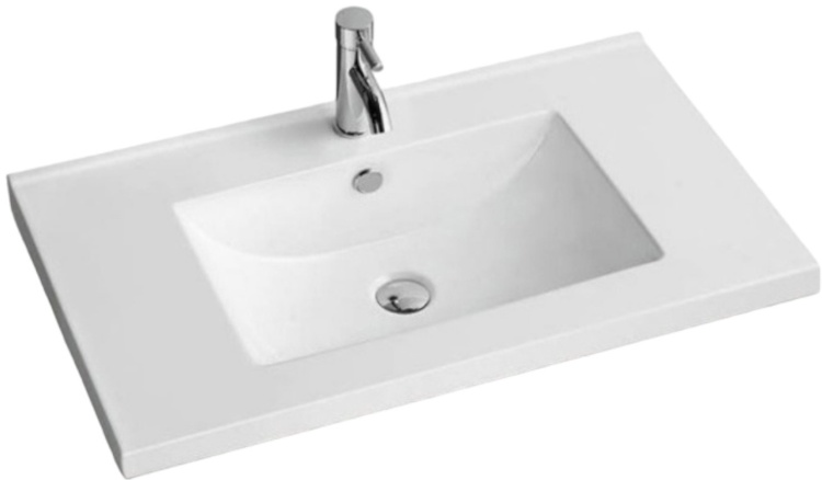 Раковина Kabinka.kz BQ-B016 80х46х17см белый купить,NaN