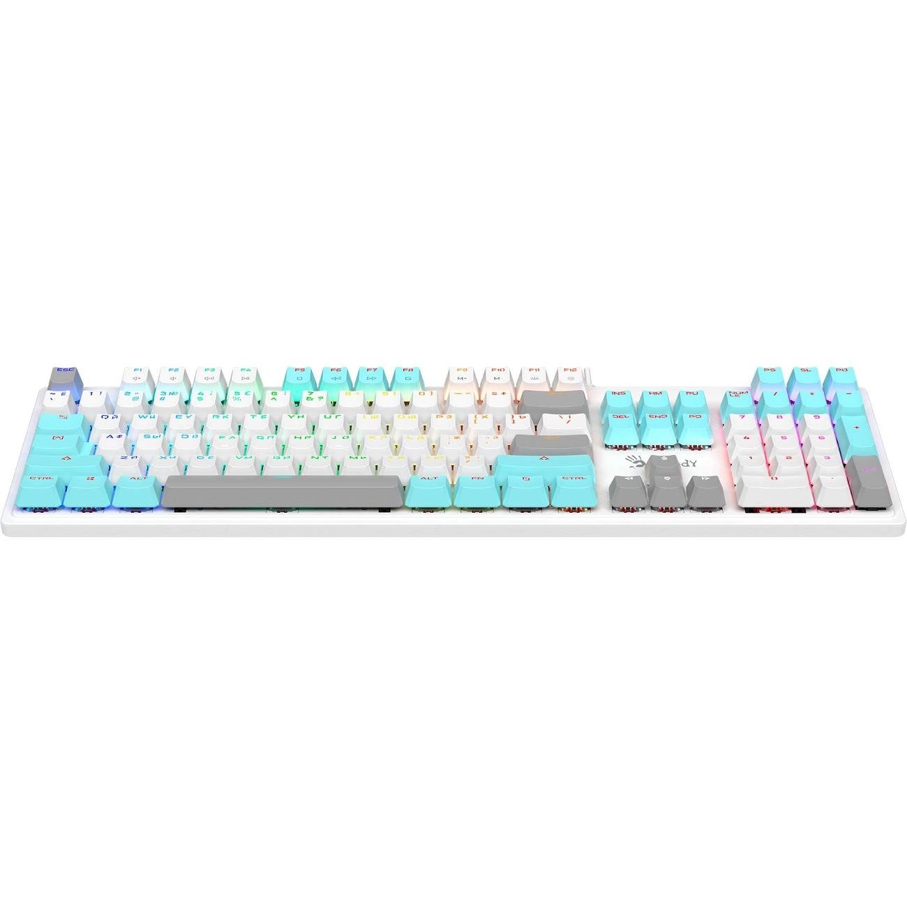 Клавиатура A4Tech Bloody S510R-Icy White Brown  купить,0