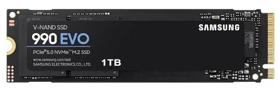 SSD накопитель Samsung 990 Evo MZ-V9E1T0BW 1Tb