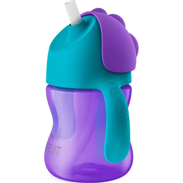 Поильник Avent   9м+ 200мл фиолетовый купить,NaN