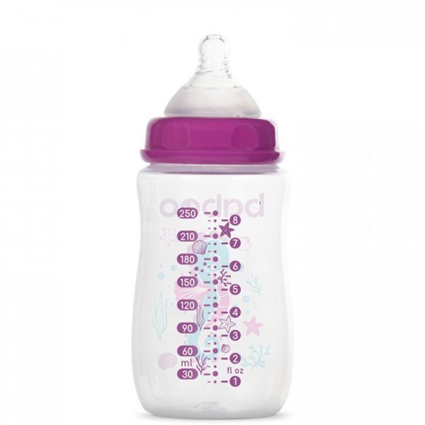 Бутылочка  Baboo  Sea life 3м+ 250мл  фиолетовая купить,NaN