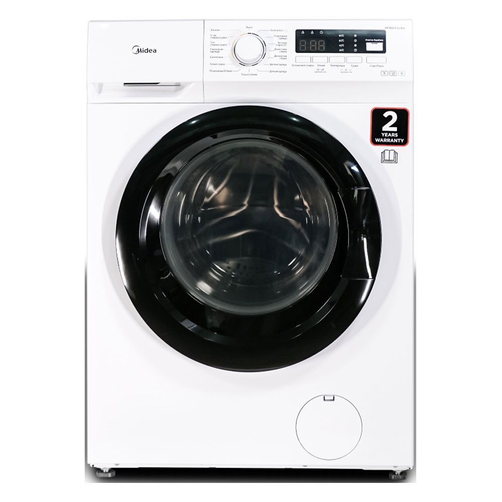 Стиральная машина Midea MFN80/5-S1303 белая купить,NaN