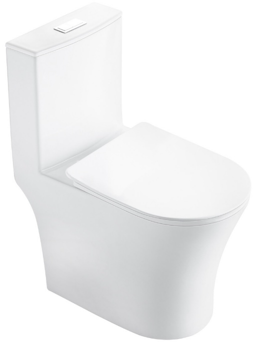 Унитаз Grossman Thin Rim GR-5607SQ 65.6х37х79.6см
