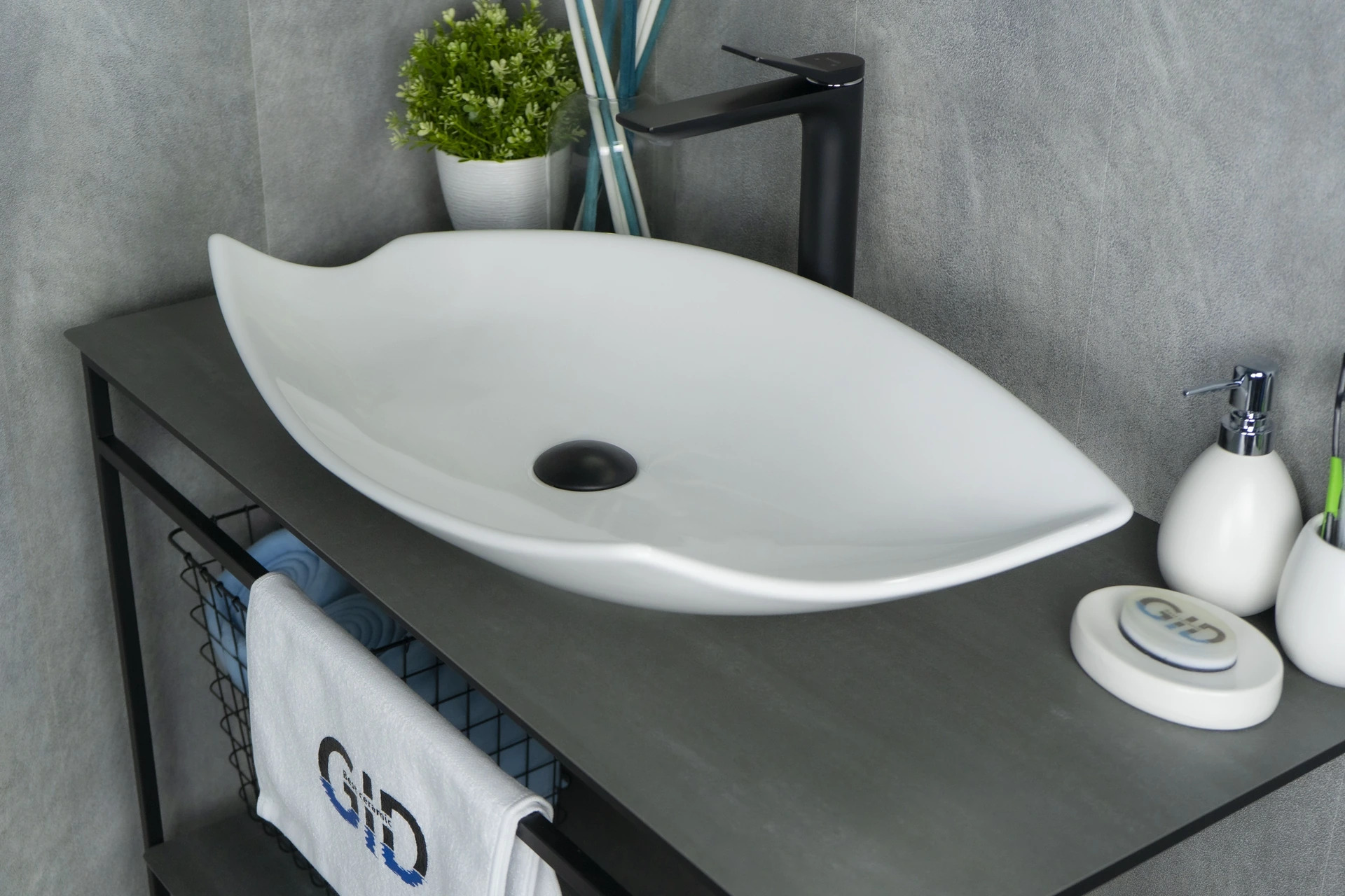 Раковина Gid Creativo 51171 N9178 белый купить,92535