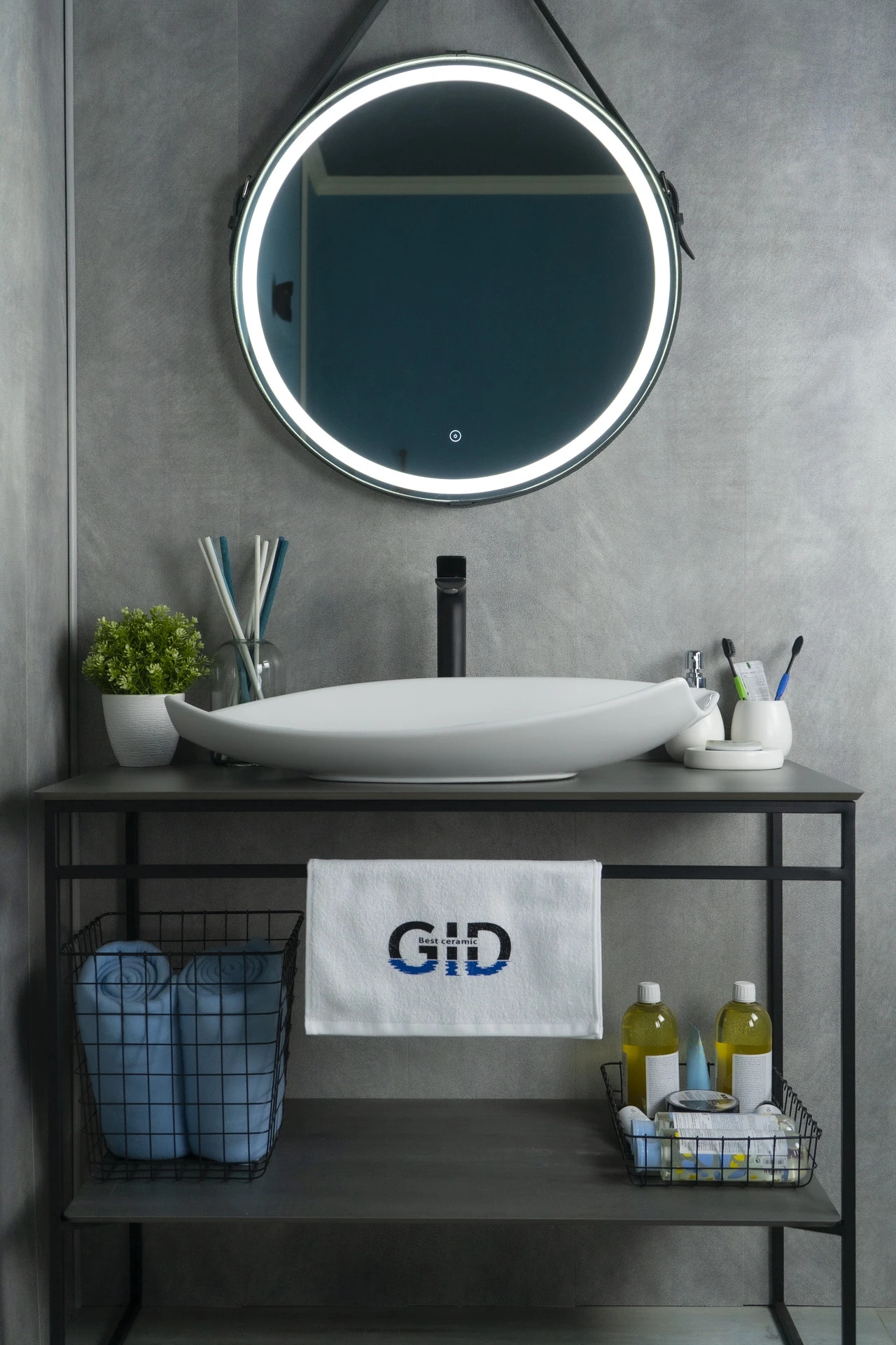 Раковина Gid Creativo 51171 N9178 белый купить,92535