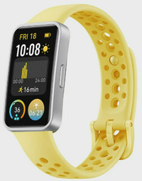 Фитнес-браслет Huawei Band 9 Kim-B19 37мм Yellow Fluoroelastomer Strap