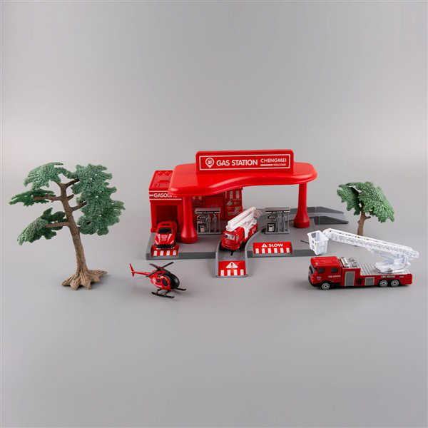Игровой набор GS  Автозаправка Fire Engine C купить,NaN
